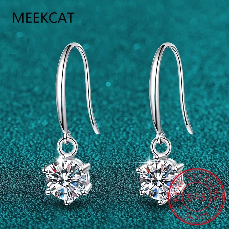  1ct 6.5mm Moissanite  ..