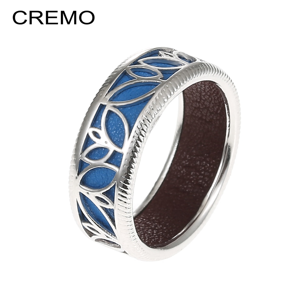 Cremo Flower Argent Finish Ring ..